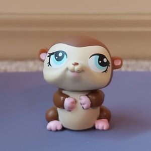 Littlest Pet Shop #1322 Brown Hamster 2009